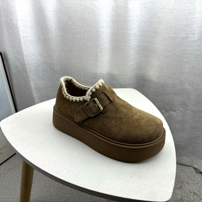 清仓断码处理女鞋2026春季新款厚底魔术贴深口低帮复古勃肯鞋单鞋,淘宝优惠券,粉丝福利购,淘宝优惠卷