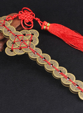 铜钱剑摆件乾隆装饰品