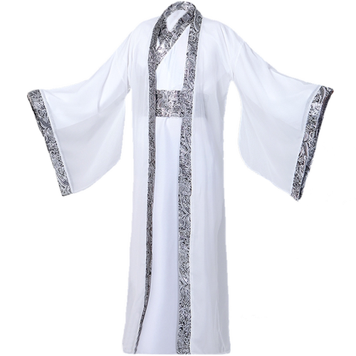 古装男古代老神仙服装太上老君太白金星姜子牙月老道士表演服长袍 - 图3