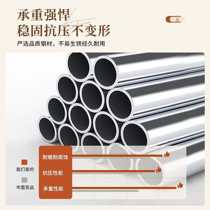 微波炉架子台面置物架收纳中古风厨房灶烤箱支架储物分层 - 图0