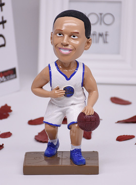 书房摆件艺琳树脂球星人偶装饰