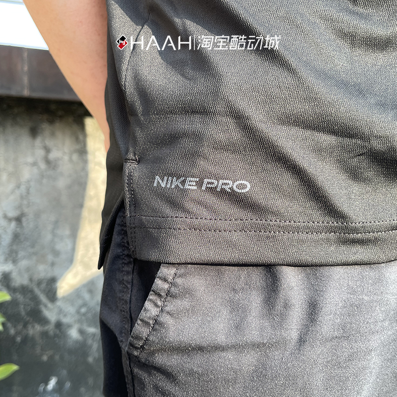 Nike耐克男子跑步透气速干衣训练服短袖AJ7566 CU5993 CJ4612-010 - 图2