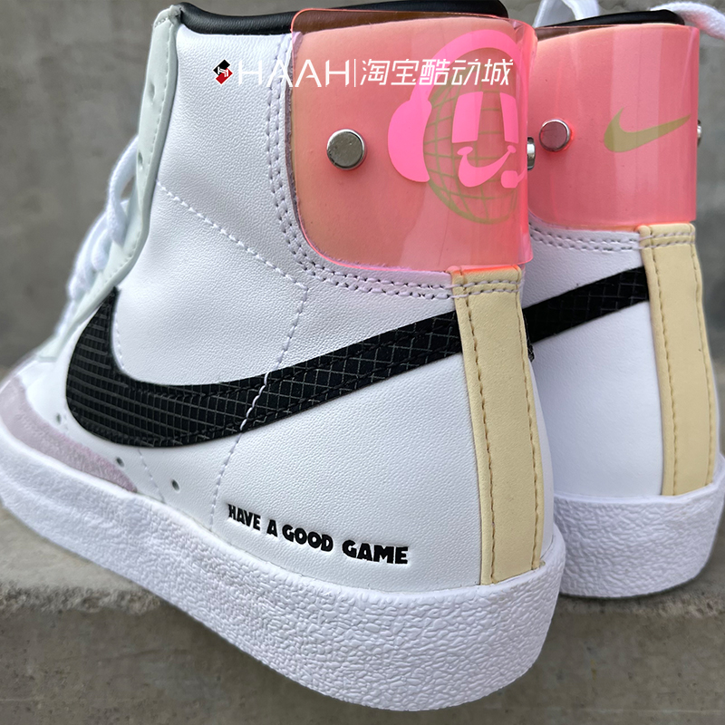 Nike/耐克 Blazer Mid 女子开拓者电玩LPL中帮运动休闲板鞋DO2331 - 图2