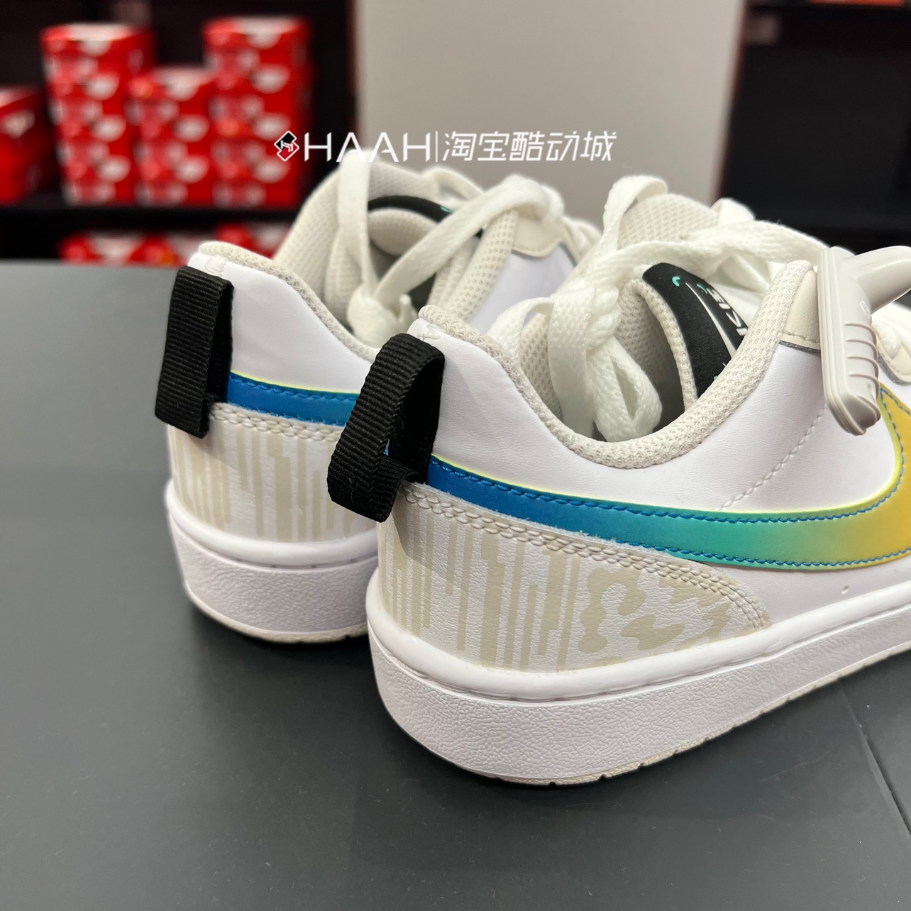 Nike耐克儿童COURT BOROUGH大童运动童鞋夏新款板鞋FJ7692 - 图0