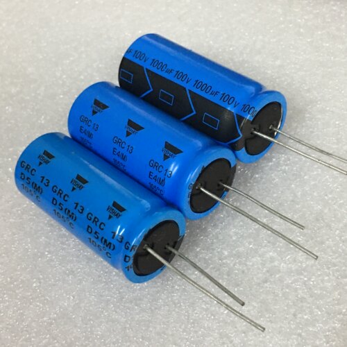全新飞利浦GRC13 D5-M/E4-M 1000UF 100V 发烧直插音频滤波电容 - 图0