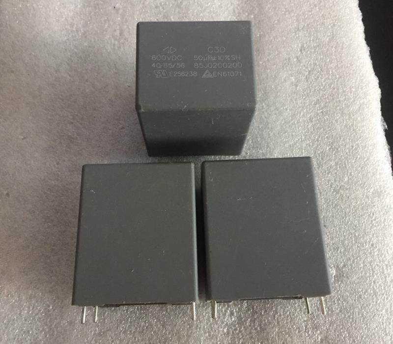厦门 法拉 C3D 50UF 600V 白金机 高频关断 无极薄膜电容 - 图1