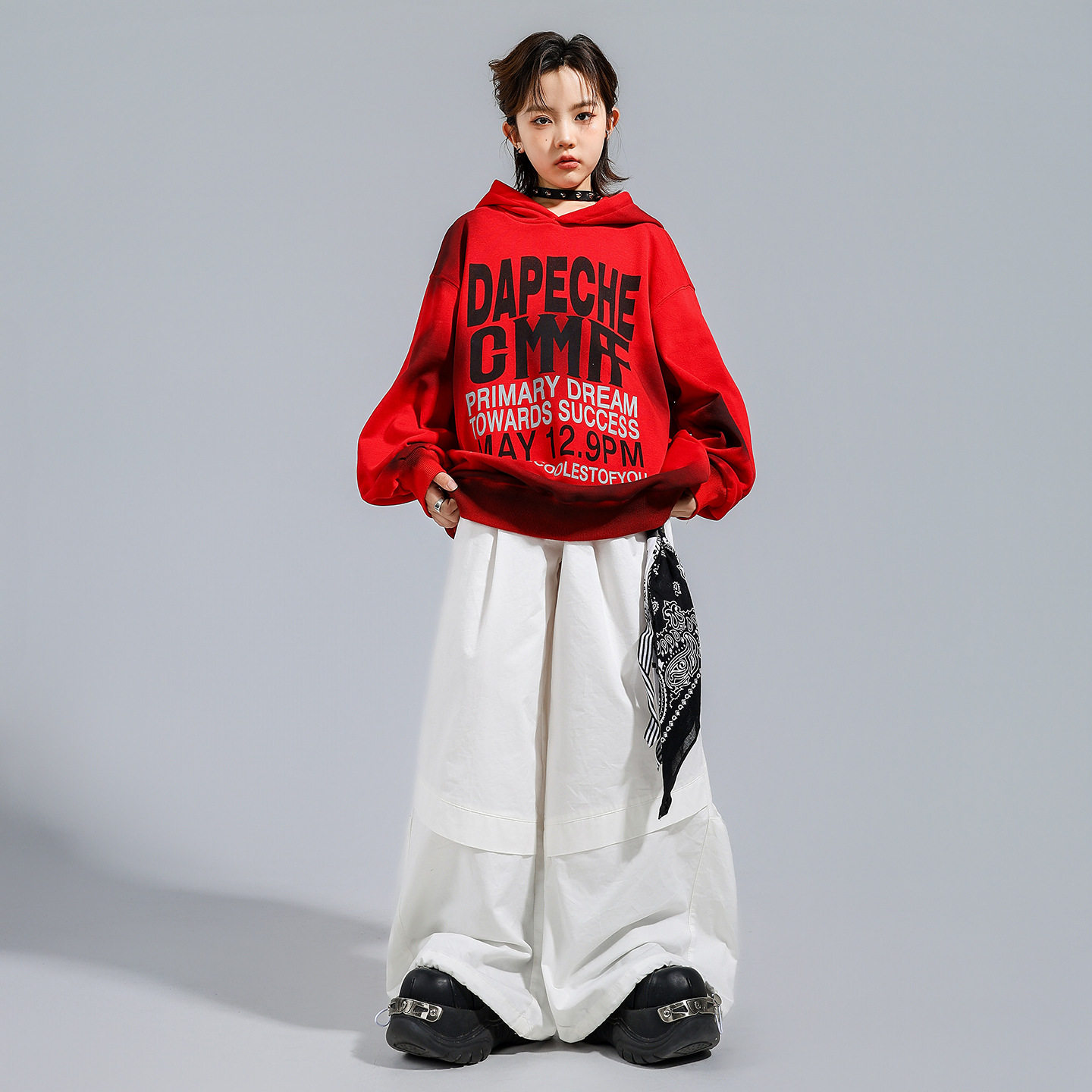 街舞儿童演出服男童嘻哈架子鼓宽松服装少儿hiphop套装男孩上衣潮,淘宝优惠券,粉丝福利购,淘宝优惠卷