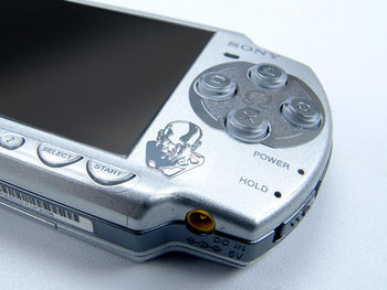 PSP Metal Decoration Sticker God of War Metal Gear Solid Naruto Spider-Man Transformers Monster Hunter Theme