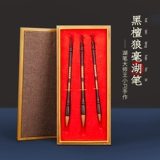 Liupintang Wolf Mao Temo Pen Little Kaishin Pure Wolf Wolf Pen Высокоэффективный высокий высокий уровень высокого уровня в первую десятку знаменитых каллиграфов, посвященных китайской живописи, китайская картина каллиграфия