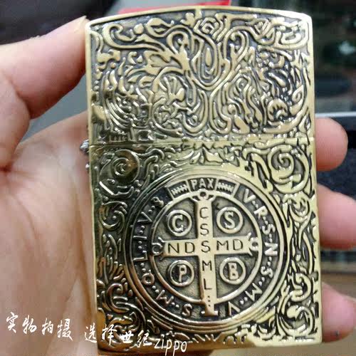 康斯坦丁纯铜打火机 地狱神探 恶灵挽歌 电影版原版1：1 大尺寸 - 图0