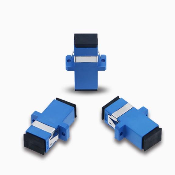 电信级光纤法兰耦合器光纤对接头SC/FC/LC/ST适配器光纤转接头 - 图0