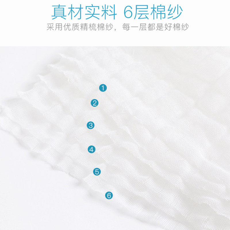 纯棉纱布宝宝洗脸巾新生超软口水巾 宝盖儿口水巾