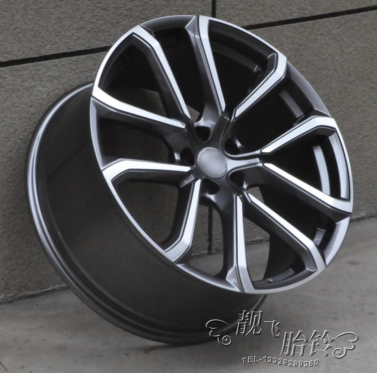 20寸适用沃尔沃S40 S60 S80L XC60 XC90捷豹极光改装轮毂5*108 - 图1