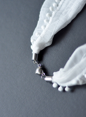 丝巾项链磁扣遮疤神器