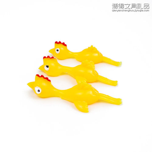 手指弹射火鸡粘粘乐弹力拉伸橡皮鸡弹力鸡飞愤怒的鸡弹射小鸡 - 图3