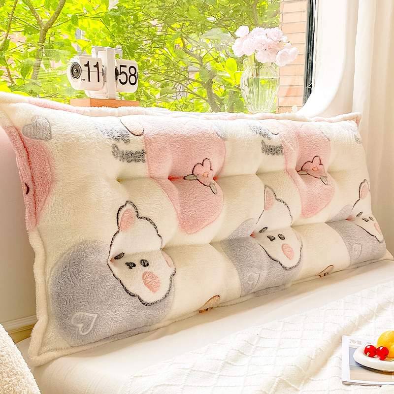 小清新宿舍床头靠背垫防撞神器出租屋床上靠枕榻榻米软包靠背免洗,淘宝优惠券,粉丝福利购,淘宝优惠卷