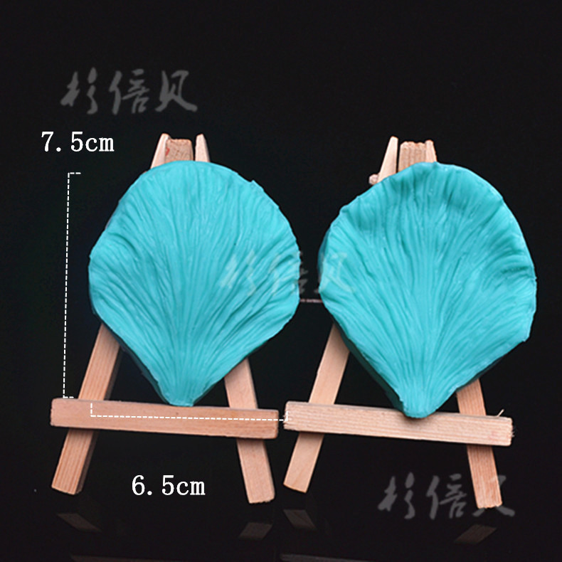 硅胶罂粟花牡丹花玫瑰大号翻糖花瓣糖花脉络纹理压模多用翻糖模具 硅胶罂粟花牡丹花玫瑰大号翻糖花瓣糖花脉络纹理压模多用翻糖模具
