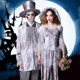 Cosplay Groom Bloody Zombie Halloween Costume