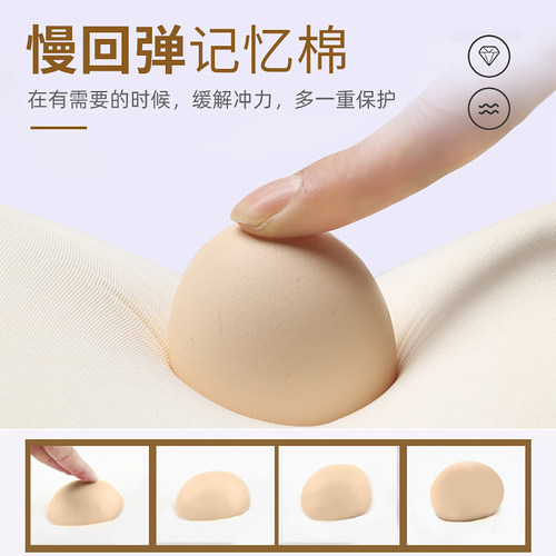 适用于奔驰汽车头枕真皮S级C200护颈枕E300L车用靠枕GLC260腰靠垫 - 图3