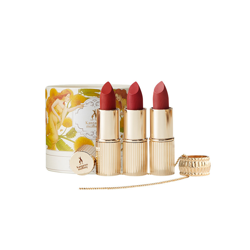 袋鼠妈妈孕妇丝雾迷你口红孕期唇膏 袋鼠妈妈孕产妇唇膏/口红