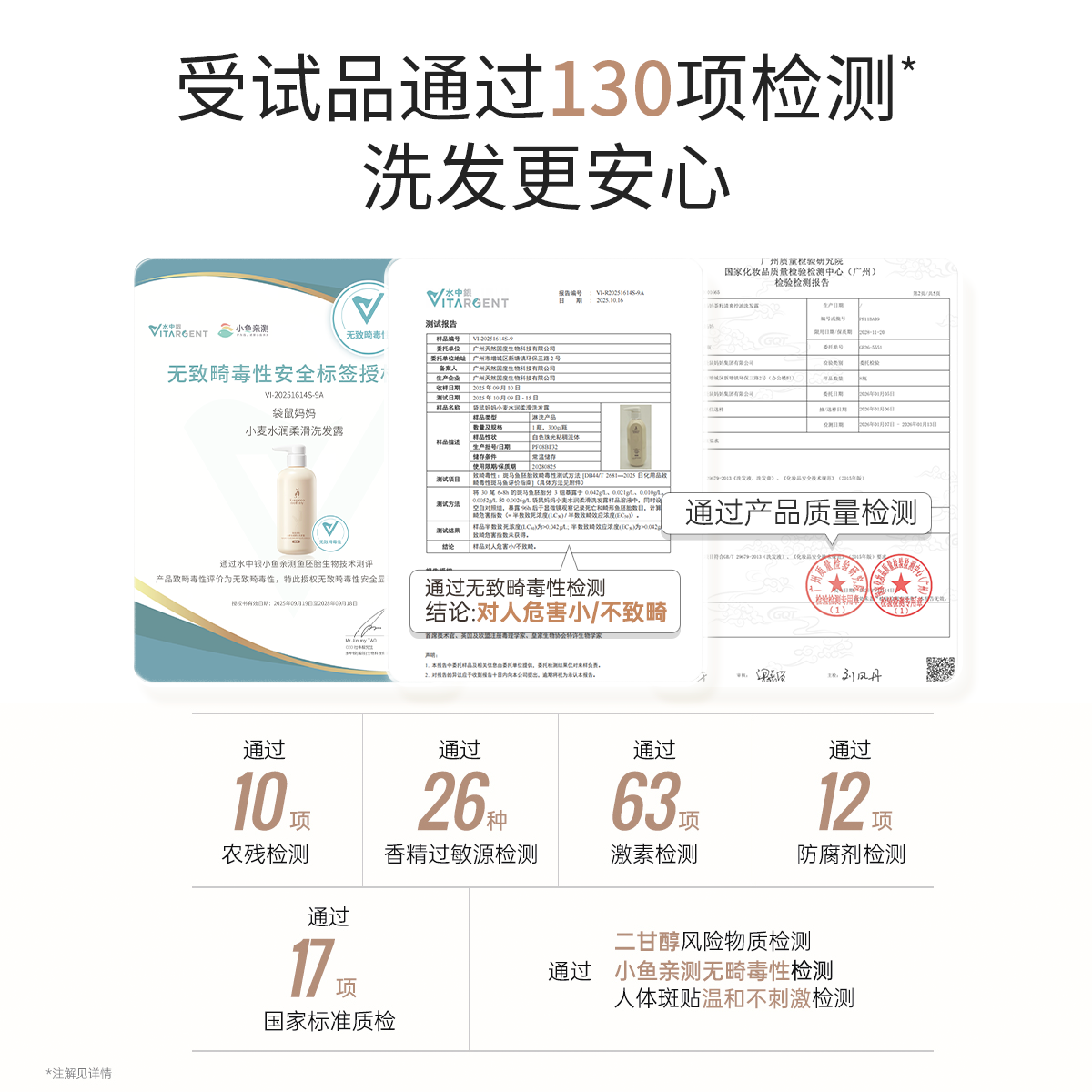 袋鼠妈妈备孕洗发水妇女洗护专用去屑蓬松控油柔顺秀发洗发露正品
