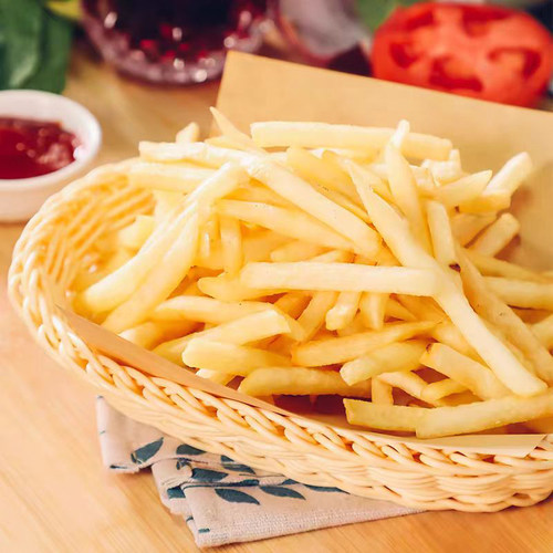 KF蓝威斯顿薯条半成品空气炸锅冷冻粗细薯条美式油炸小吃商用批发 - 图1