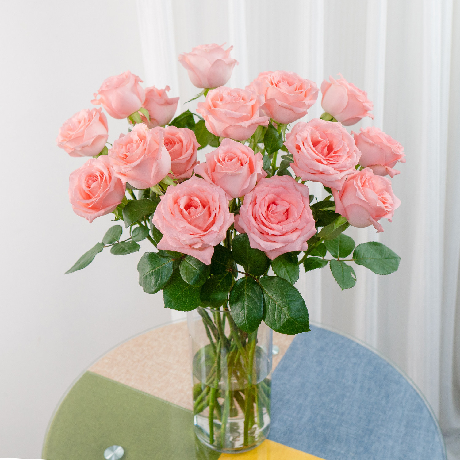 戴安娜玫瑰花鲜花云南基地直发鲜切花家用插花水养花束洋桔梗,淘宝优惠券,粉丝福利购,淘宝优惠卷