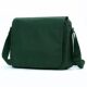 ຖົງບ່າແຂນ crossbody ທະຫານໃຫມ່ satchel ສີດໍາ