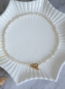 天然迷你炫彩极光异形巴洛克珍珠