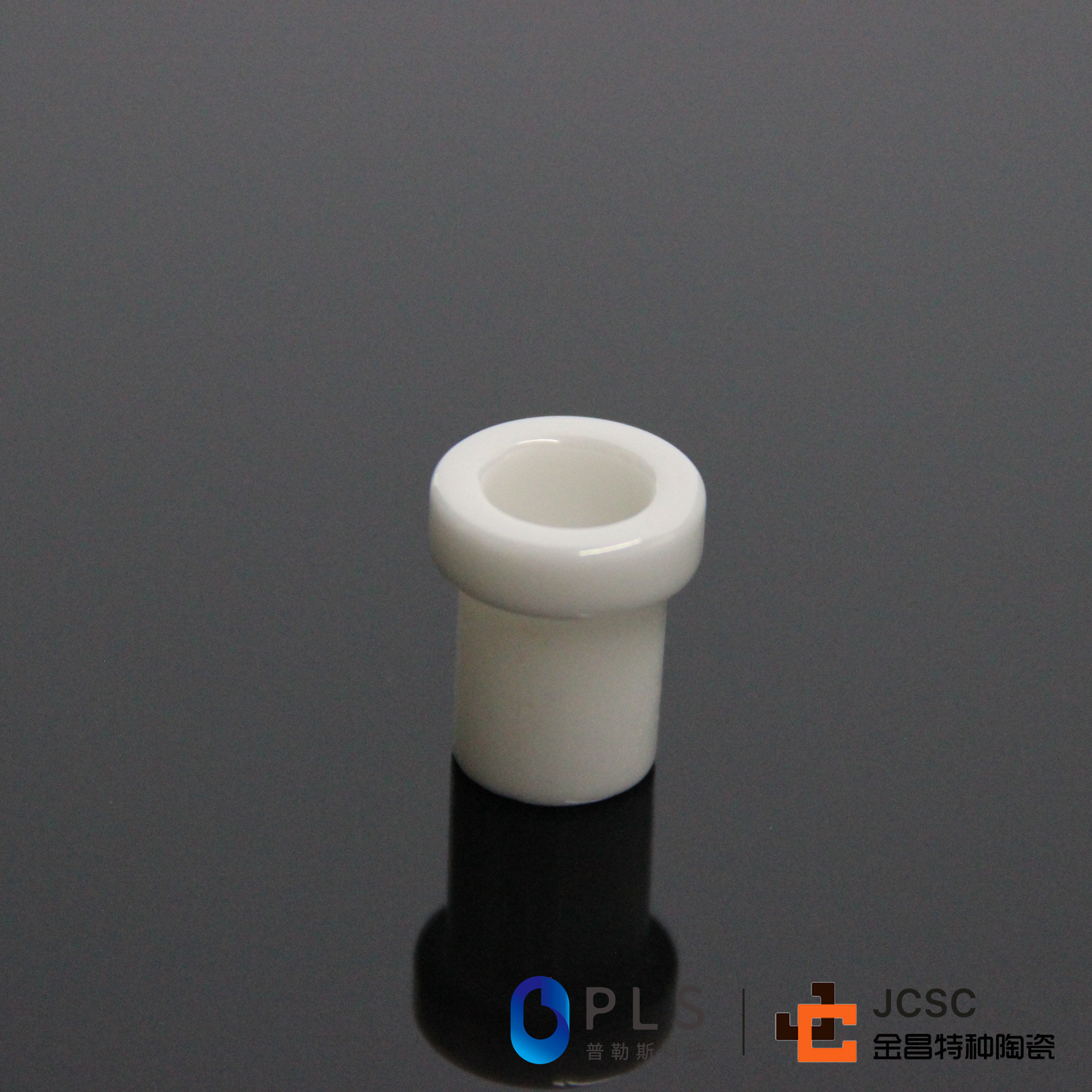 厂家直供氧化钛陶瓷 精抛光夹线器陶瓷片 防静电瓷件