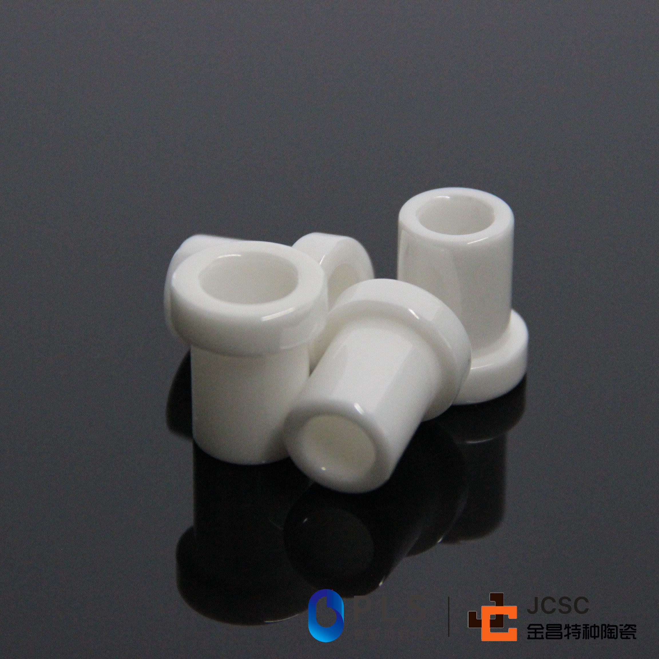 厂家直供氧化钛陶瓷 精抛光夹线器陶瓷片 防静电瓷件