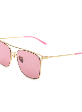 hickmann圆脸复古风太阳镜