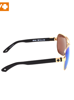 墨镜时尚风蓝色镀膜飞行员太阳镜