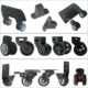 Trolley box universal wheel tool box wheel bag repair accessories suitcase caster luggage pulley pulley disassembly