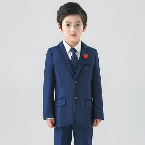 Детский классический костюм для мальчиков, платье, пианино, наряд для музыкальных выступлений, подходит для подростков