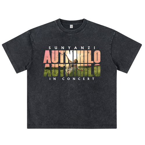 水洗黑/孙燕姿就在日落以后演唱会周边t恤同款短袖衣服粉丝应援物 - 图2