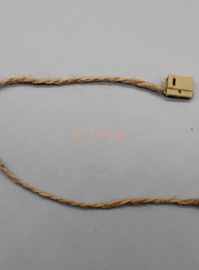 麻绳吊绳高档挂绳咖啡色棕色吊牌绳现货，服装吊牌挂绳吊粒订做