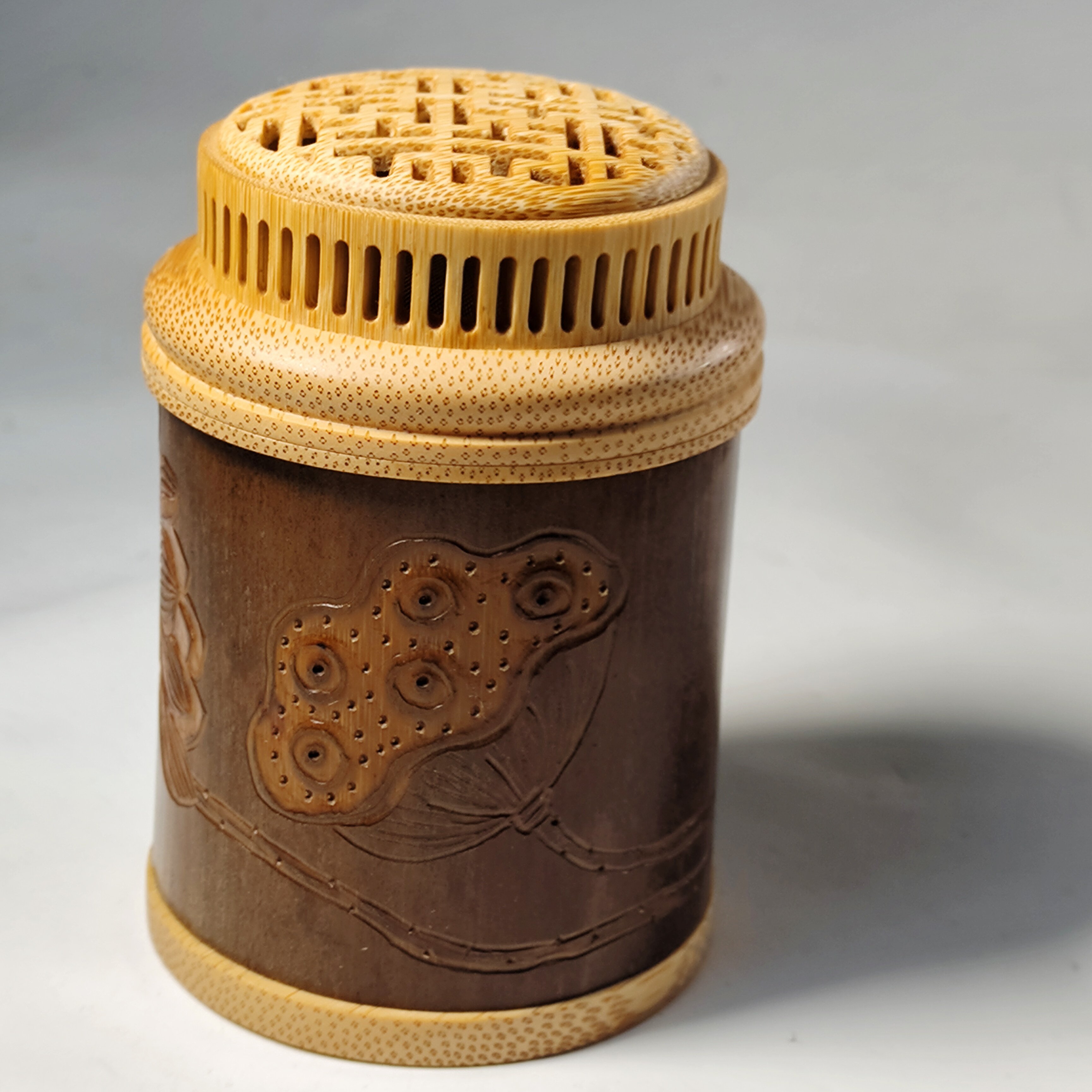 精品玉竹梅妃竹老煤竹雕刻把件叫罐虫具文玩工艺品摆件扎嘴蝈蝈罐,淘宝优惠券,粉丝福利购,淘宝优惠卷