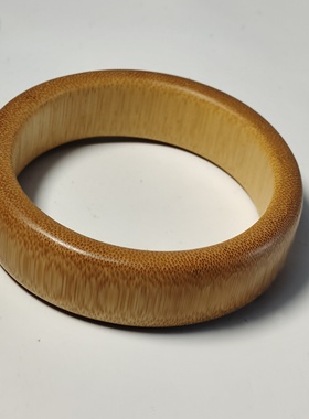 玉竹竹根神兽手镯女款纯手工雕刻天然玉竹节竹圈环送妈妈奶奶礼物