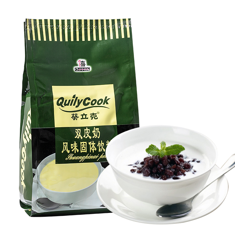 千喜葵立克双皮奶粉1kg正宗港式甜品奶茶店布丁双皮奶粉专用原料 - 图3