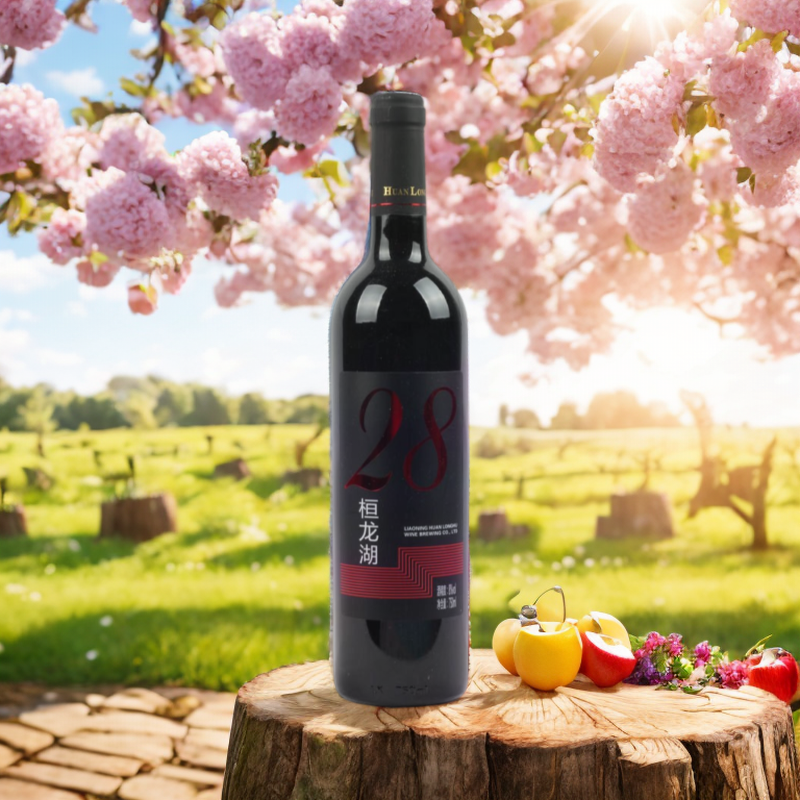 辽宁本溪桓仁特产 桓龙湖28山葡萄酒6支装 国产甜型红酒 特惠包邮 - 图3