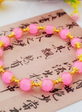 学生闺蜜百搭手链女款diy小众高级轻奢简约手串饰品手饰送礼手串