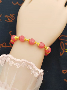 女款手串小众简约手链学生闺蜜diy百搭手链轻奢高级手串饰品手饰