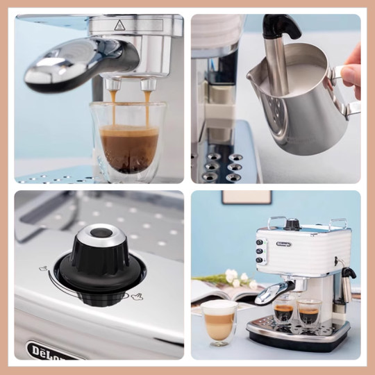 Delonghi/Delong ECZ351.W Полуавтоматическая насоса Press Press Press Итальянский подарка по подарочной пены молоко