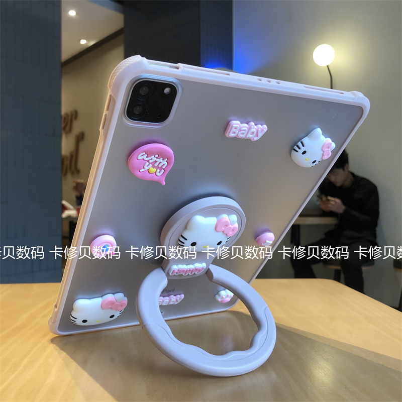 可爱手提360旋转亚克力适用华为MatePad11.5s平板保护套air11.5/SE11寸防弯10.4磨砂Pro11后壳metapadPro12.2 - 图2