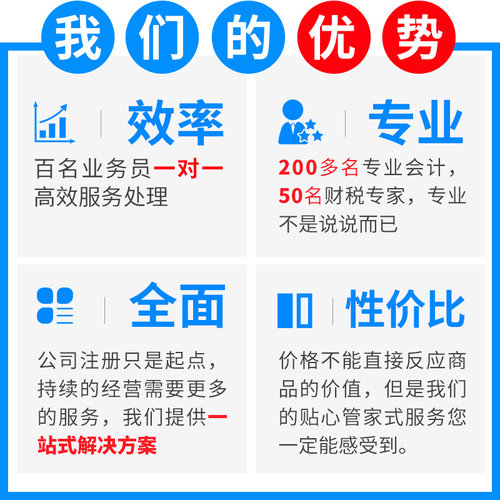 公司注册办理营业执照异常处理工商公司注销变更记账报税 - 图1