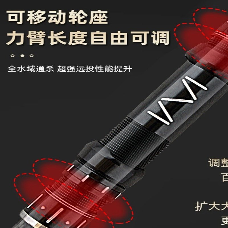 新款高碳鱼竿海竿碳素超硬远投竿钓鱼竿海钓甩杆鲢鳙海杆抛竿甩杆,淘宝优惠券,粉丝福利购,淘宝优惠卷