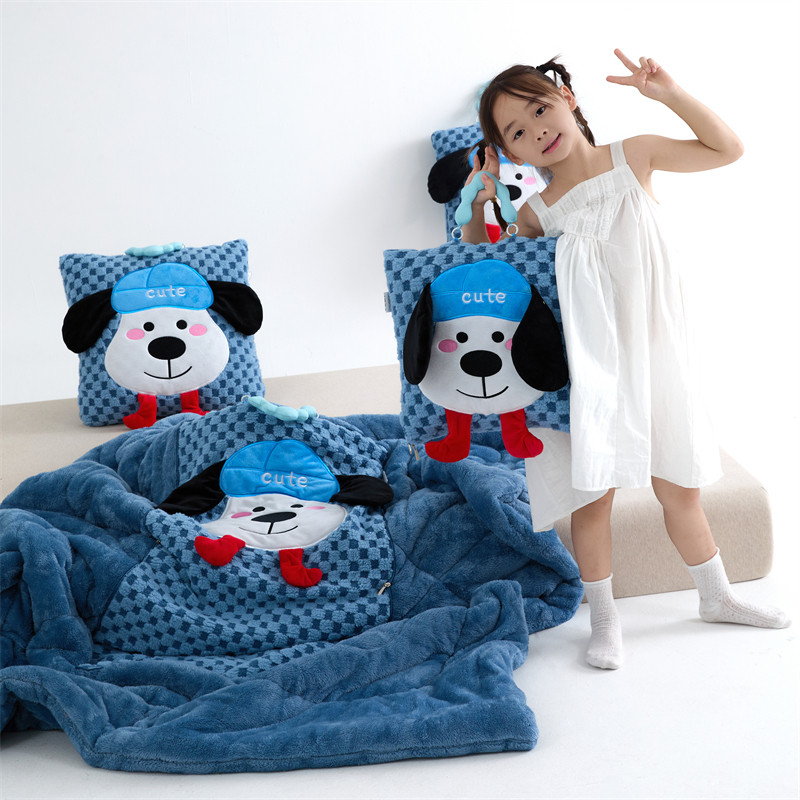 两用抱枕被靠垫枕头被午休汽车沙发办公室午睡加厚卡通可爱学生被,淘宝优惠券,粉丝福利购,淘宝优惠卷