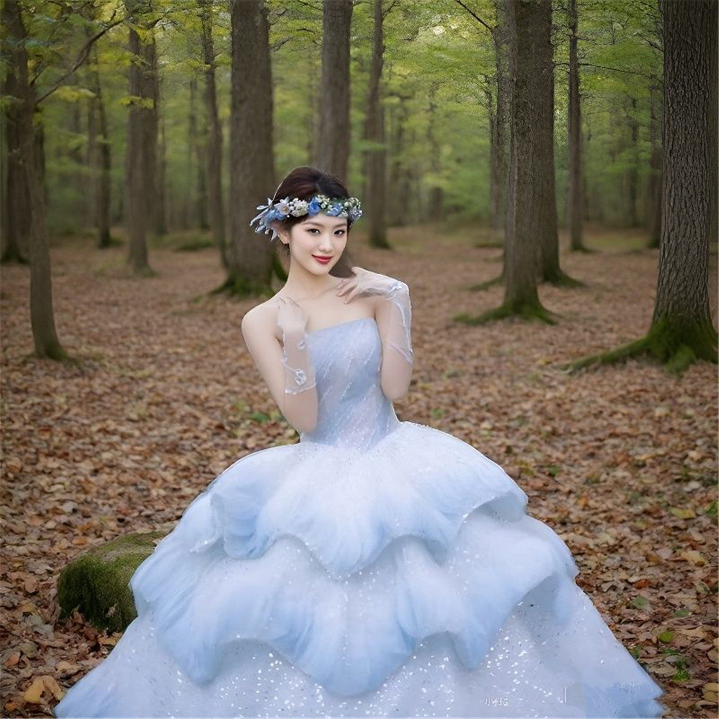 影楼主题婚纱新款蓬蓬个性少女旅拍服简约时尚室内照高级摄影服装,淘宝优惠券,粉丝福利购,淘宝优惠卷