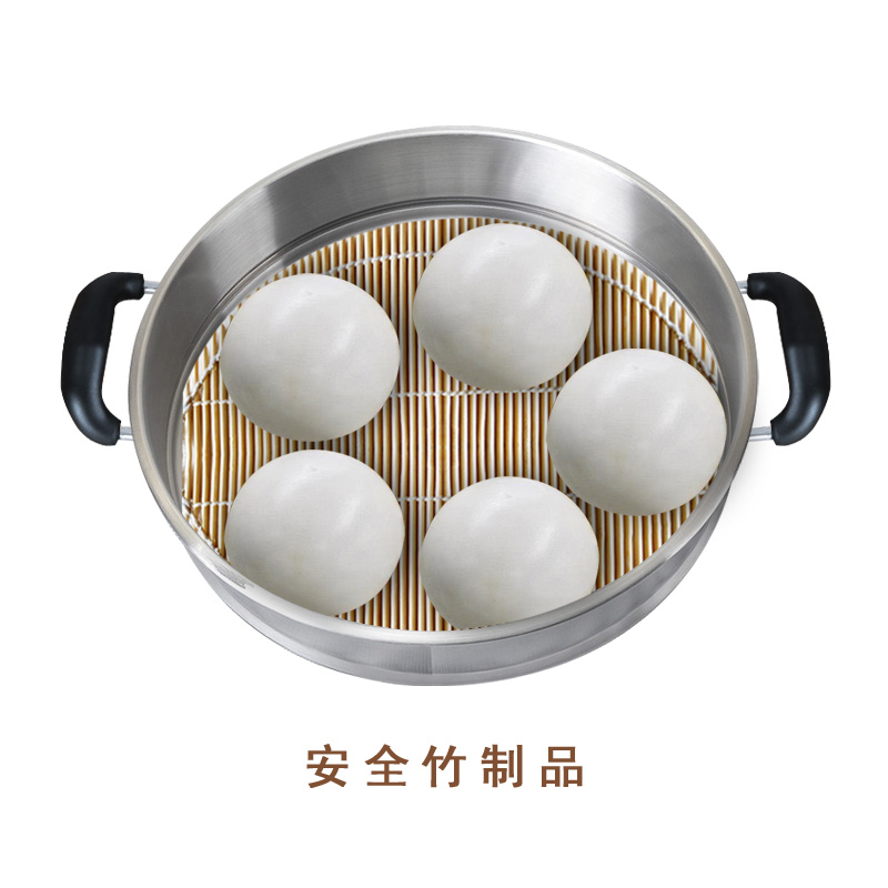 竹蒸片篦子蒸笼垫蒸包子馒头方形圆形隔热垫蒸盘竹帘防水汽寿司帘 - 图1